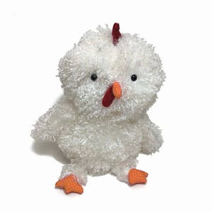 Chicken sewing pattern - rooster - farm animal - pdf instant download - baby gift diy - hen - gamecock -