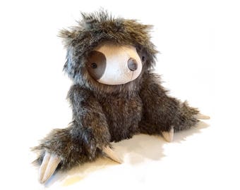 Sloth Toy Sewing Pattern | Stuffed Animal Pattern | Two-toed sloth PDF instant download | Three-toed sloth | Tutorial | How to make a sloth
