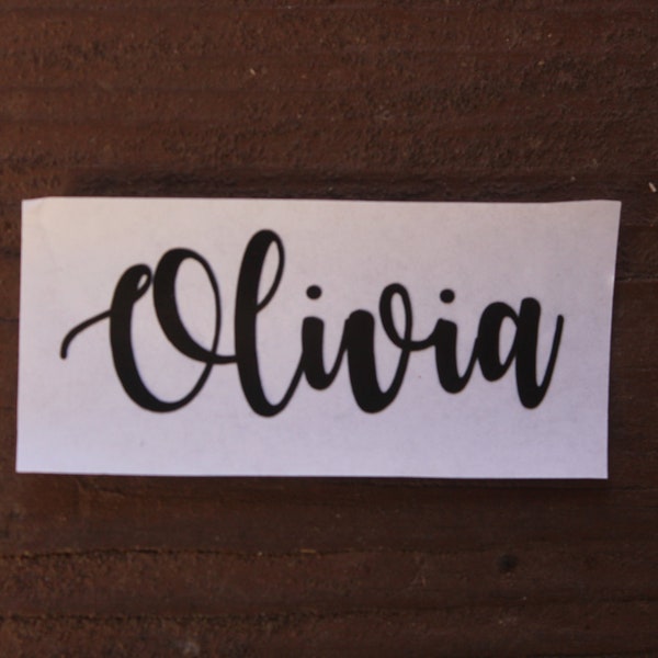 Name Iron on decal- Personalized Iron On Glitter Decal - Mrs Iron On Decal - Name Iron On Transfer - Name Iron On Applique - Glitter Name