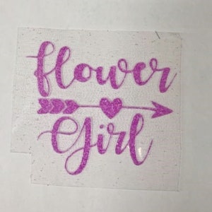 DIY Flower Girl Shirt - FLower girl Proposal - Flower Girl Iron on Decal - Wedding Heat Transfer - Flower Girl Gift - Petal Patrol Shirt