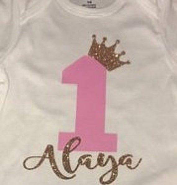 Iron on Glitter Number 1 With Crown,Tshirt Transfer,Birthday,Iron on Vinyl,HTV