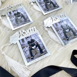 Graduation Photo Magnet, College Graduation Frame, Graduation Party Favors, Graduation Cap, Class of 2025, Graduation Gifts for Guest,