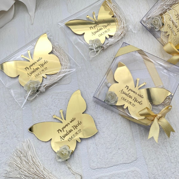 Rose Gold Butterfly Favors, Butterfly Wedding, Engagement Favors, Bridal Shower Favors, Favor for Guest, Save the Date, Baby Shower Favors,