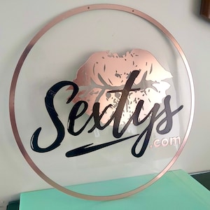 Personalized Acrylic Business Sign, 3D acrylic signs, Small Business Sign, Salon Sign, Shop Logo Acrylic Sign, Personalized sign, Bar Sign
