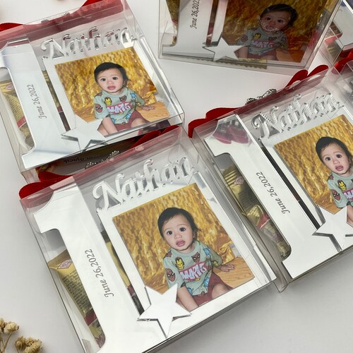 Personalized Butterfly Photo Frames First Picture Birthday Etsy