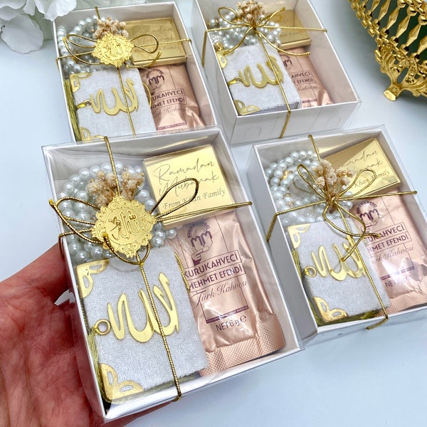 Mini Quran Tasbih Gift Set, Turkish Coffee, Muslim Wedding Favors, Ramadan Gift, Eid Gift, Umrah Hajj Favors, Nikkah Gift, Ameen, Aqeeqah