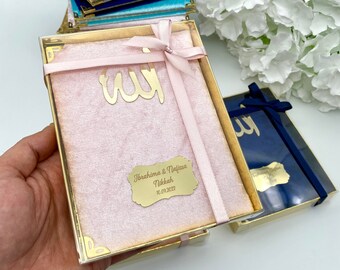 Personalized Yaseen Dua Book, Eid Gift, Yasin, Tasbeeh, Muslim gift set, Islamic gift set, Wedding favors, Baby shower favors, Hajj, Umrah,