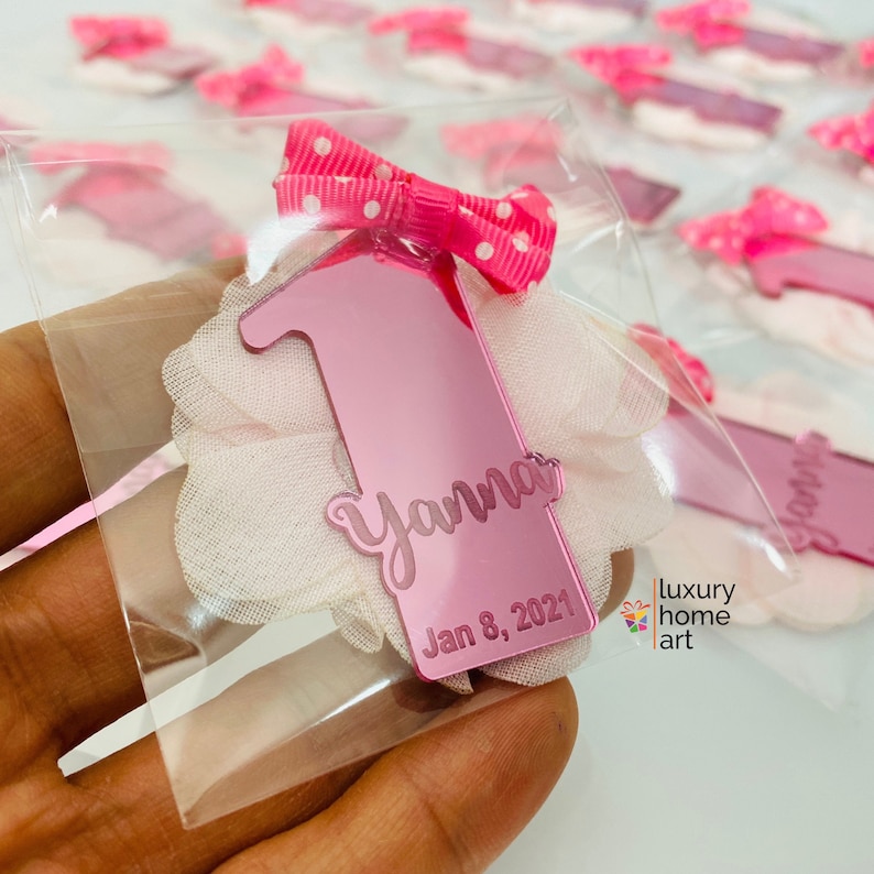 10 pcs. First Birthday Favors First Year Favors Girl Favors Etsy