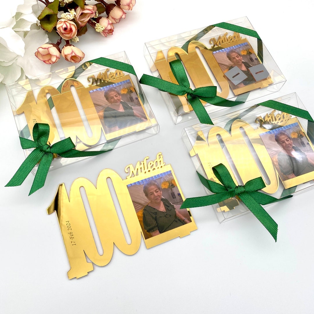 100th Birthday Party Favors, 100th Anniversary, Thank You Gifts, 100