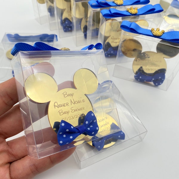 Faveurs d’oreilles de Minnie Mouse, faveur d’anniversaire de Mickey Mouse, cadeaux de fête personnalisés, faveurs de baby shower, ornement