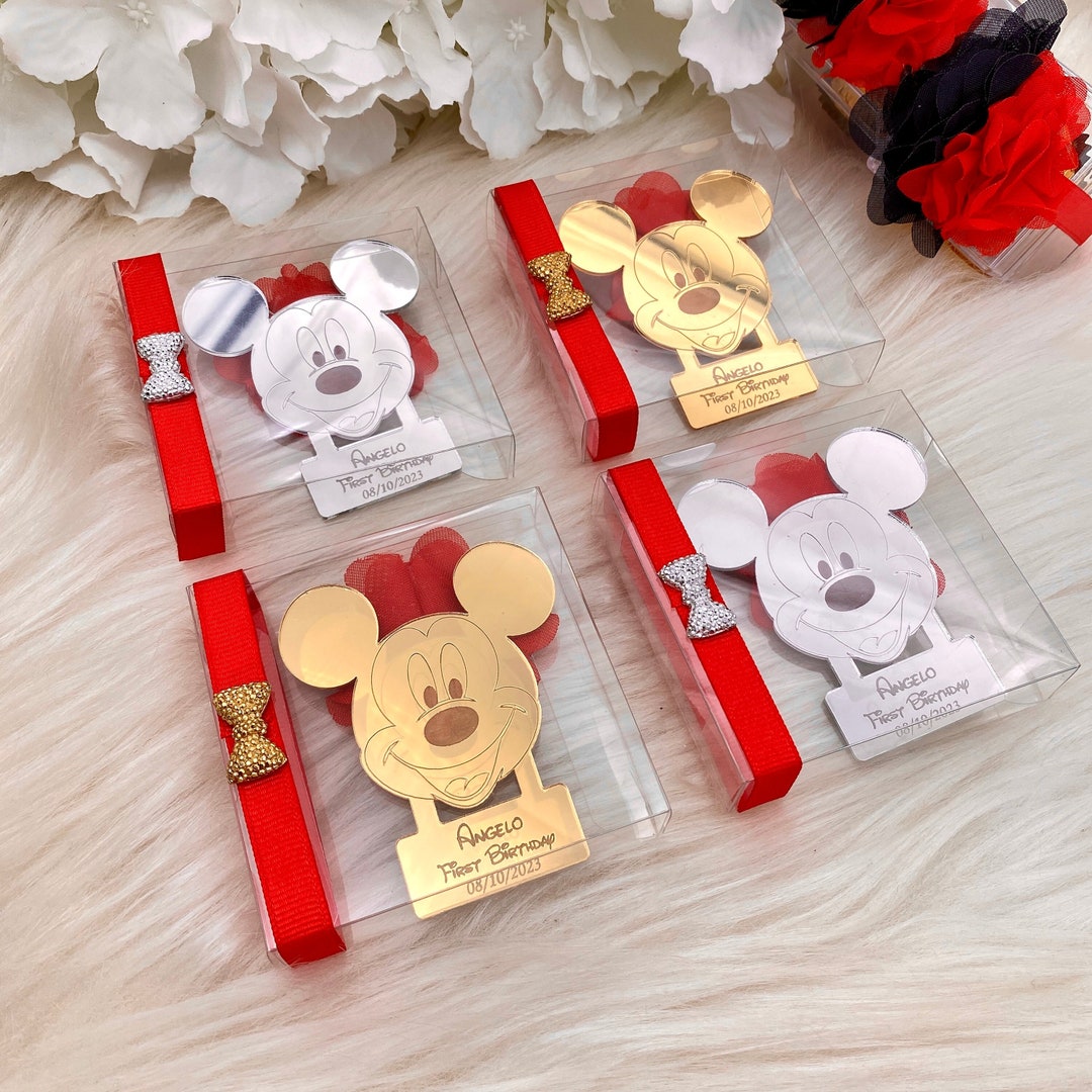 Mickey Mouse Birthday Favors, Disney Party Favors, Baby Shower Favors