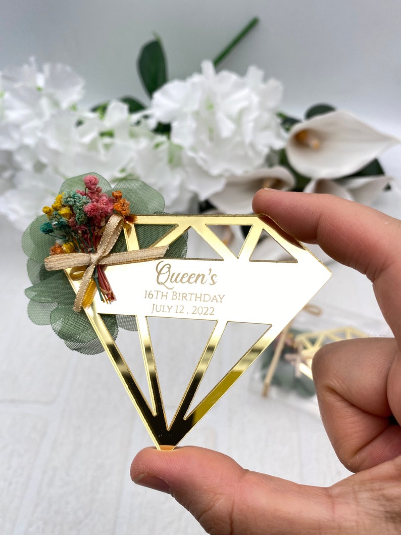 Diamond Party Favors Wedding Favors Save the Date Etsy