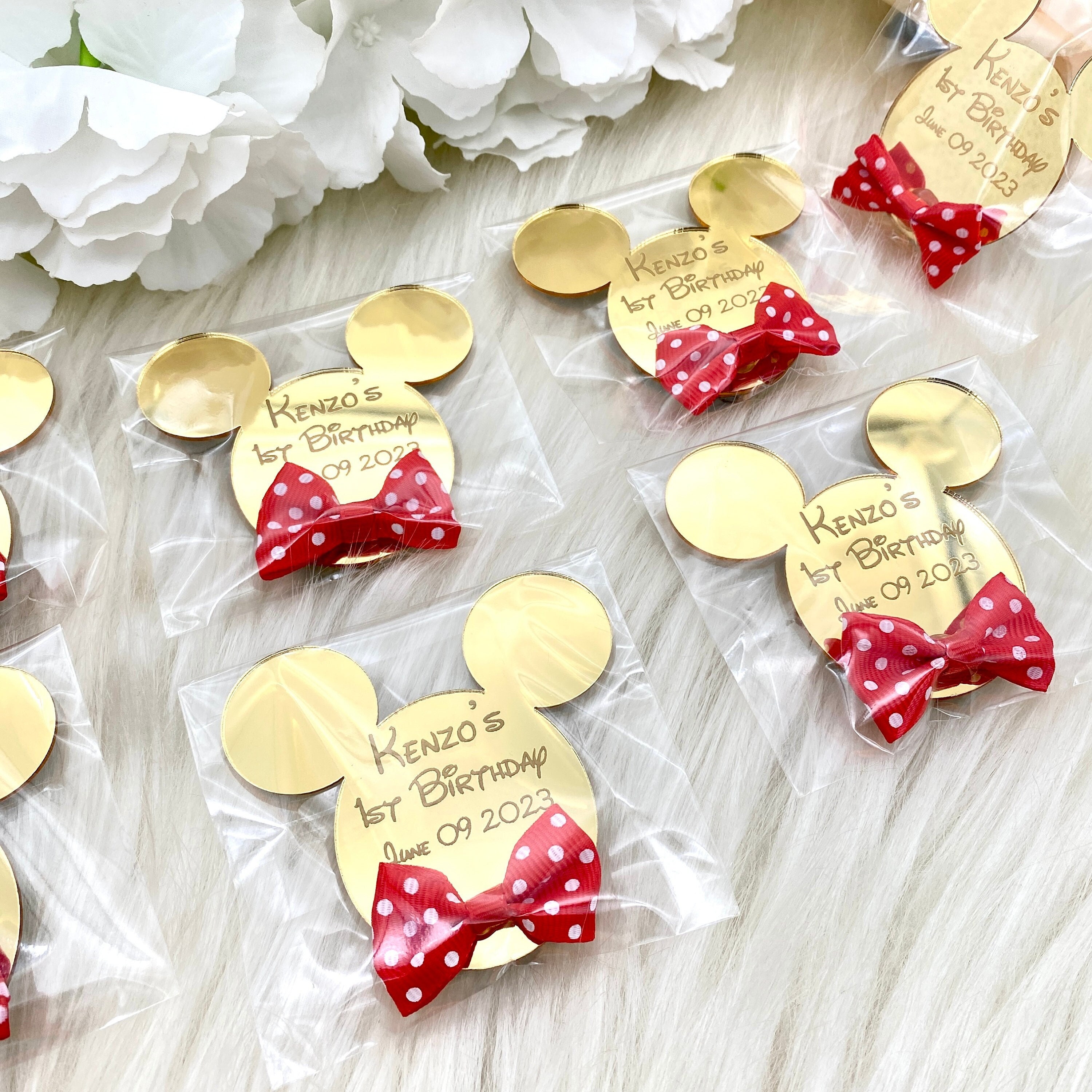 Mickey Mouse Ears Party Favors, Disney Party Favors, Baby Shower