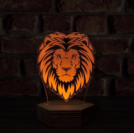 lion lamp nursery