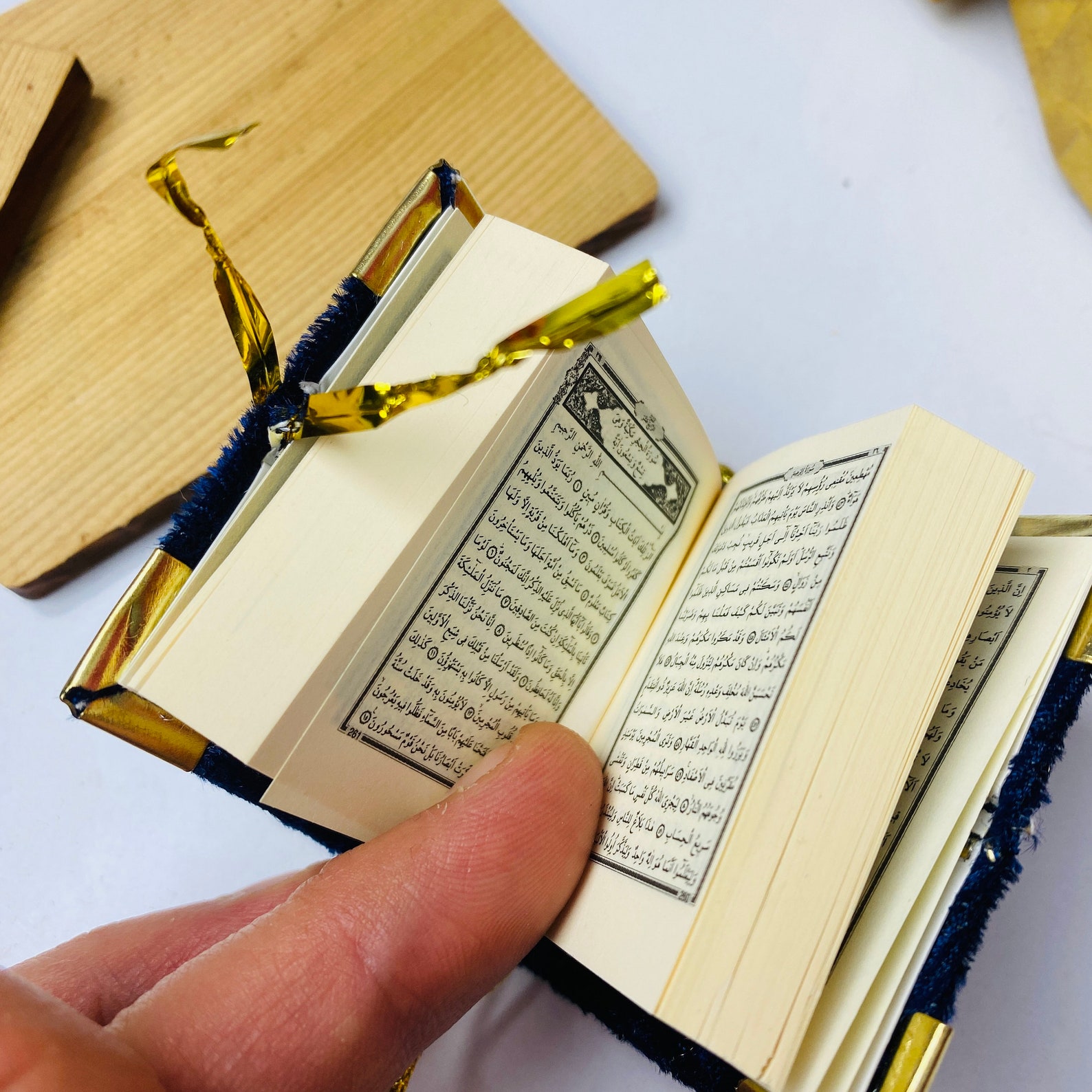 White Mini Quran Set Islamic Gift Set Personalized Favor Etsy