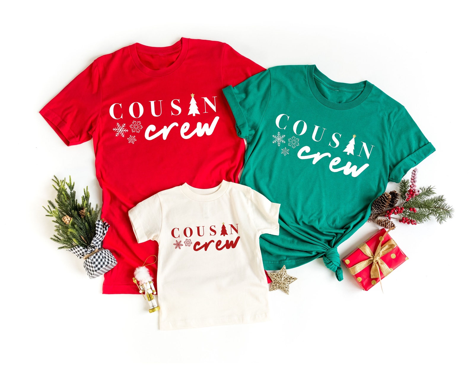 matching cousin christmas shirts