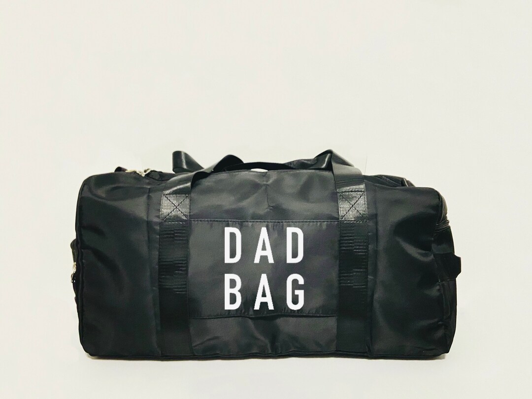 Personalized Hospital Bag Dad Bag Weekender Bag Duffle Baby Shower Gift