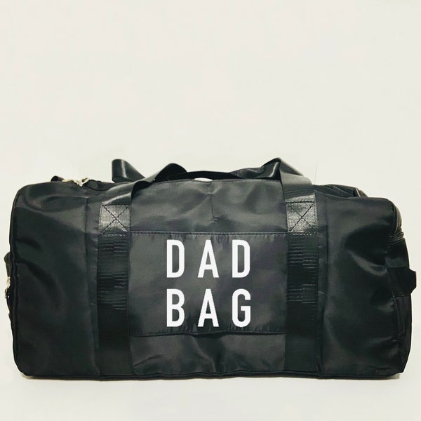Personalized Hospital Bag | Dad Bag | Weekender Bag | Duffle | Baby Shower Gift | Hospital Bag | Diaper Bag | Dad Gift