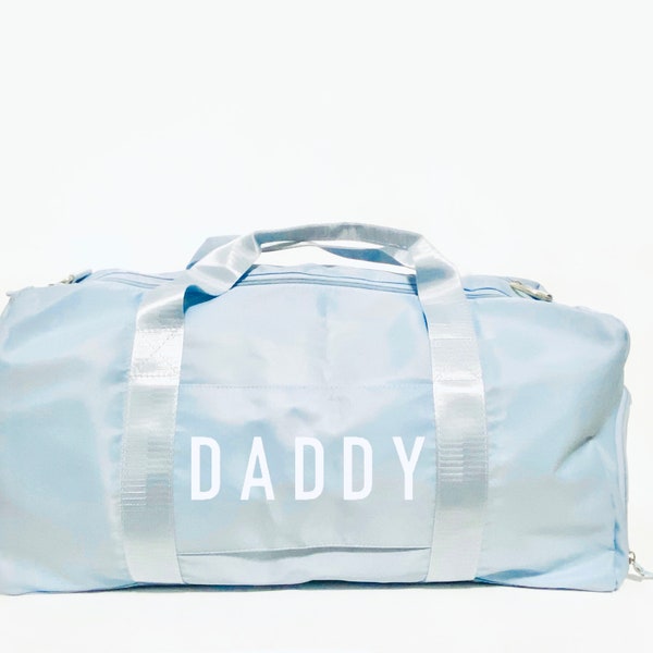 Personalized Hospital Bag | Dad Bag | Weekender Bag | Duffle | Baby Shower Gift | Hospital Bag | Diaper Bag | Dad Gift