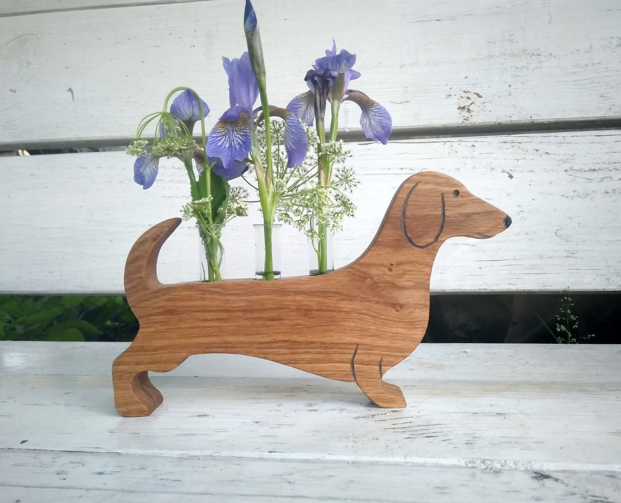 dachshund vase