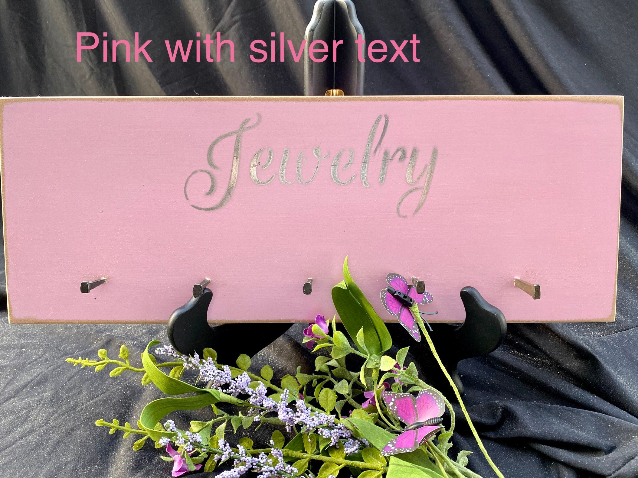 Jewelry Rack Topper Sign Examples Jewelry ~ Wall Organizer ~ Jewelry Rack ~ Wall Sign ~ Home Decor ~ Wall ...