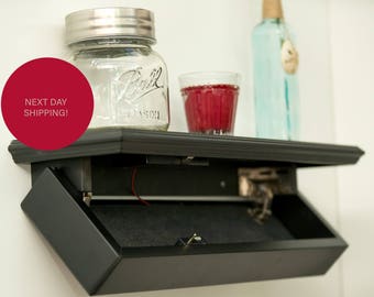 Classic Security Shelf with hidden RFID lock compartment