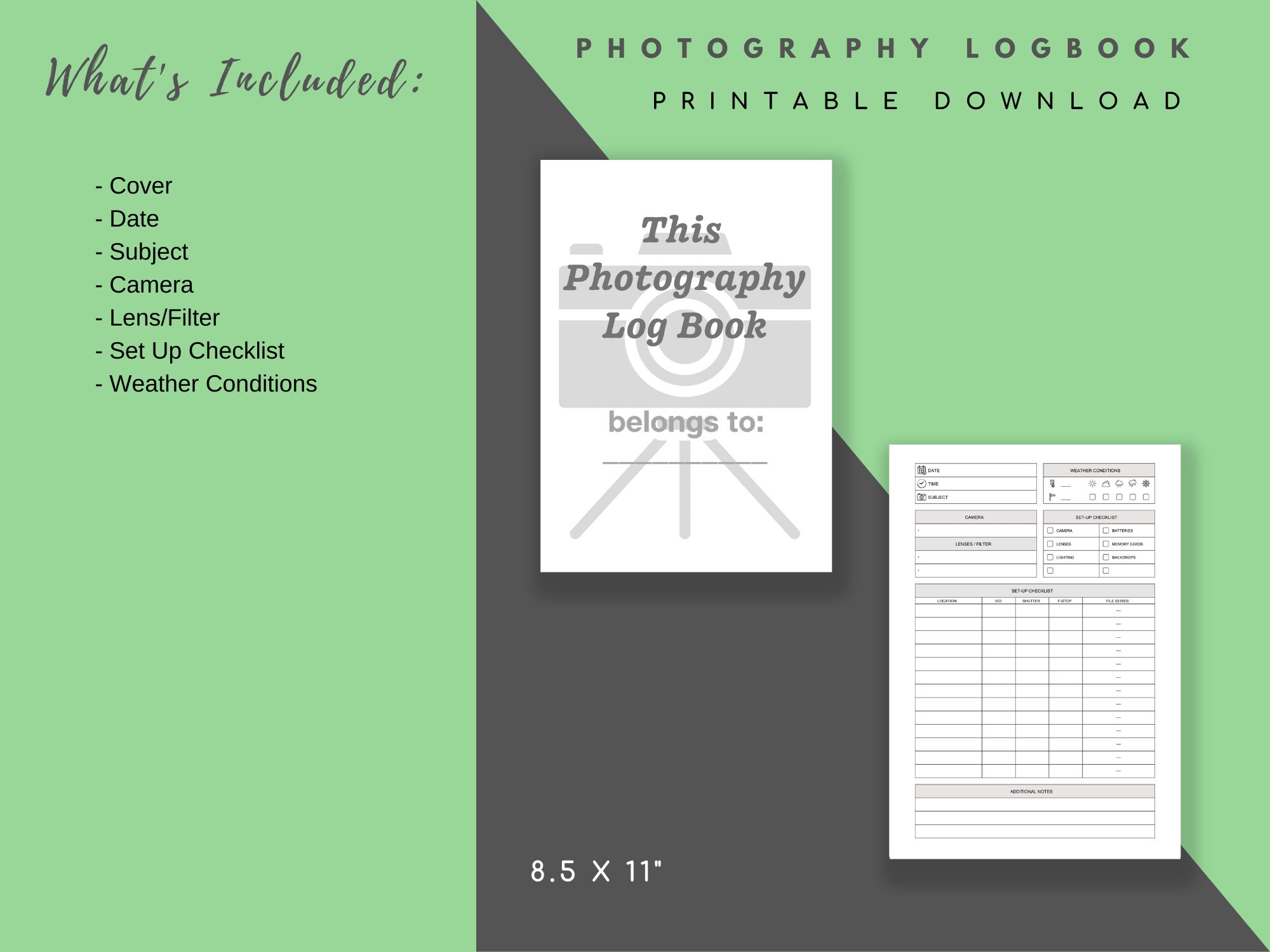 Photographer Planner Photography Business Planner Etsy
