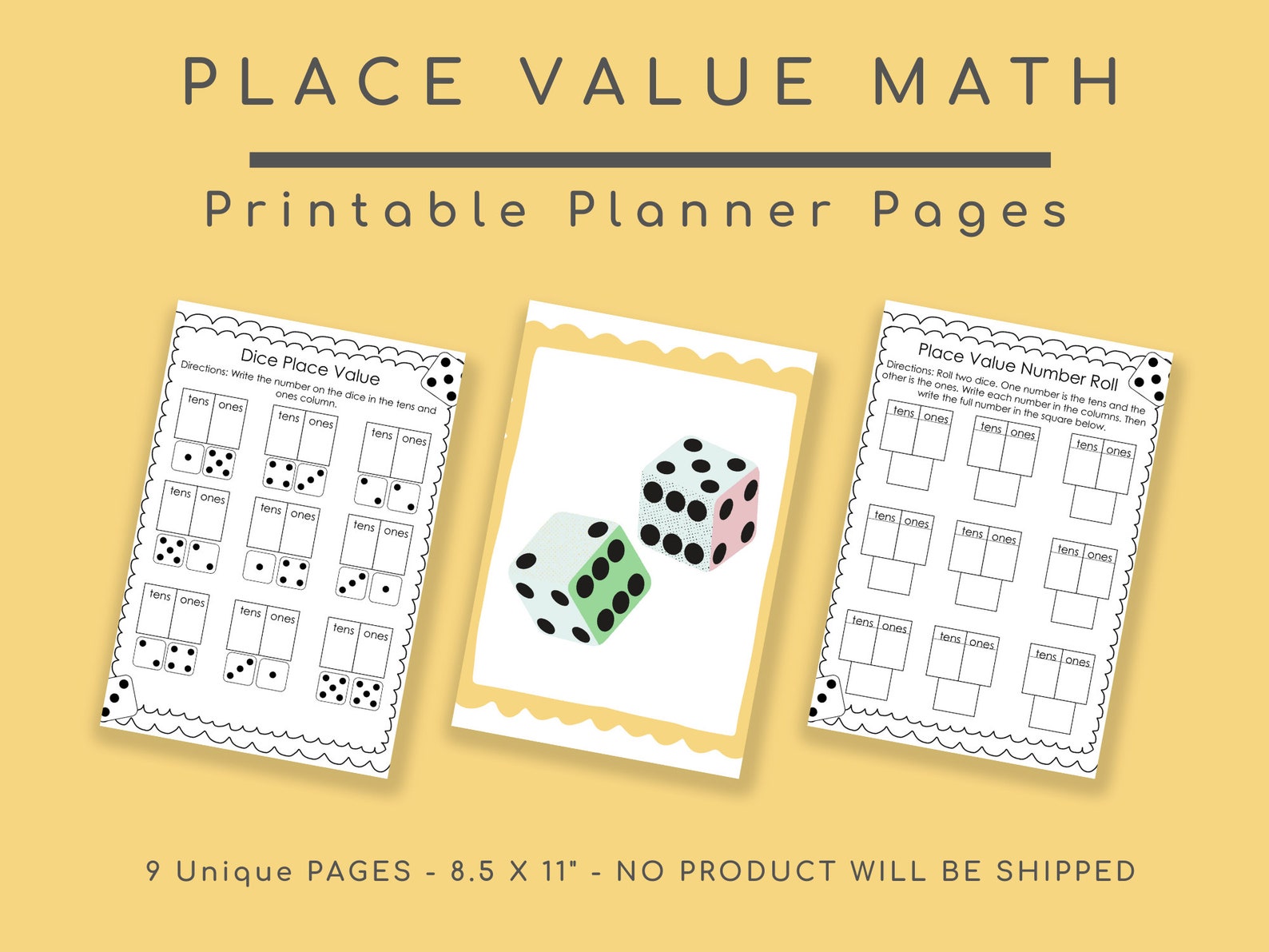Place Value, Math Printable, Homeschool Maths, Counting Numbers ...