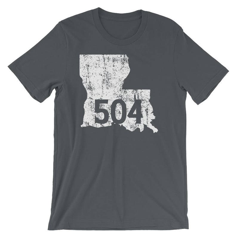 New Orleans Marrero Area Code 504 Louisiana Gift TShirt Etsy
