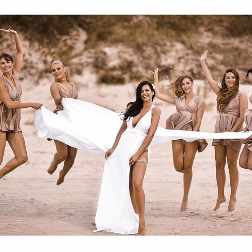 White Bridal Dress Infinity Dress White 