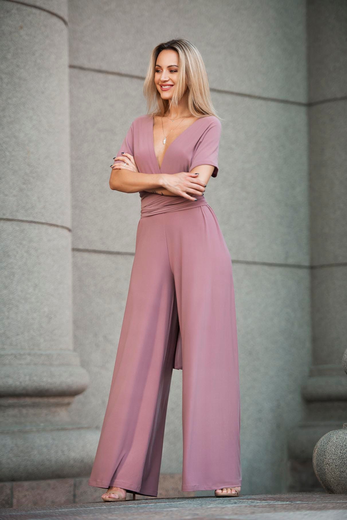 Rose Gold Multi Jumpsuit Pink Infinity Women Jumpsuit - Etsy Canada