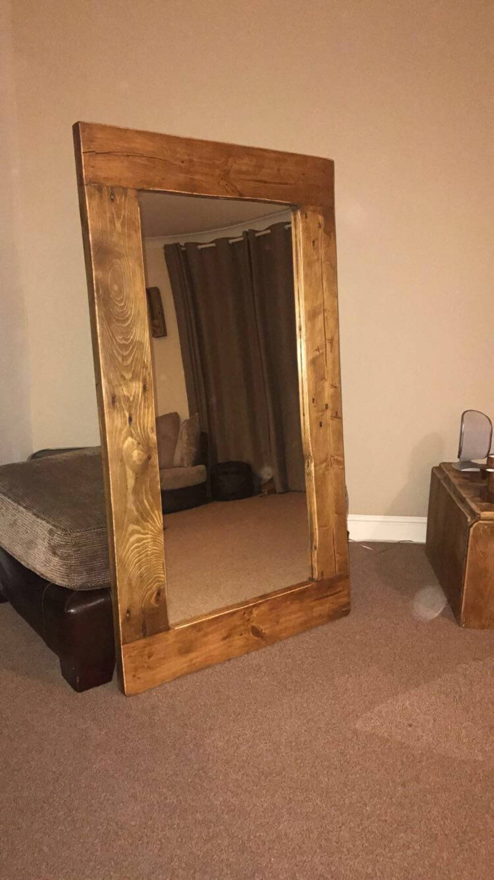 Hand Crafted Tall Mirror - Etsy