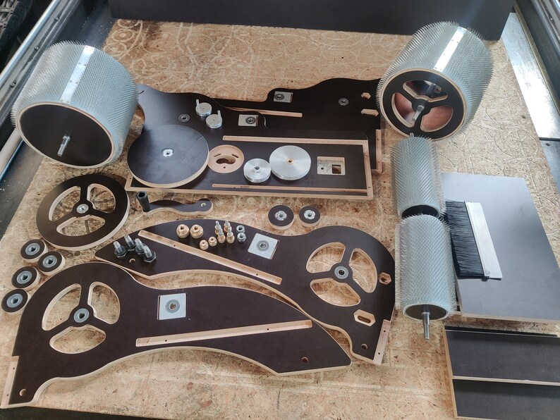 Hand Operated Wool Drum Carder Etsy