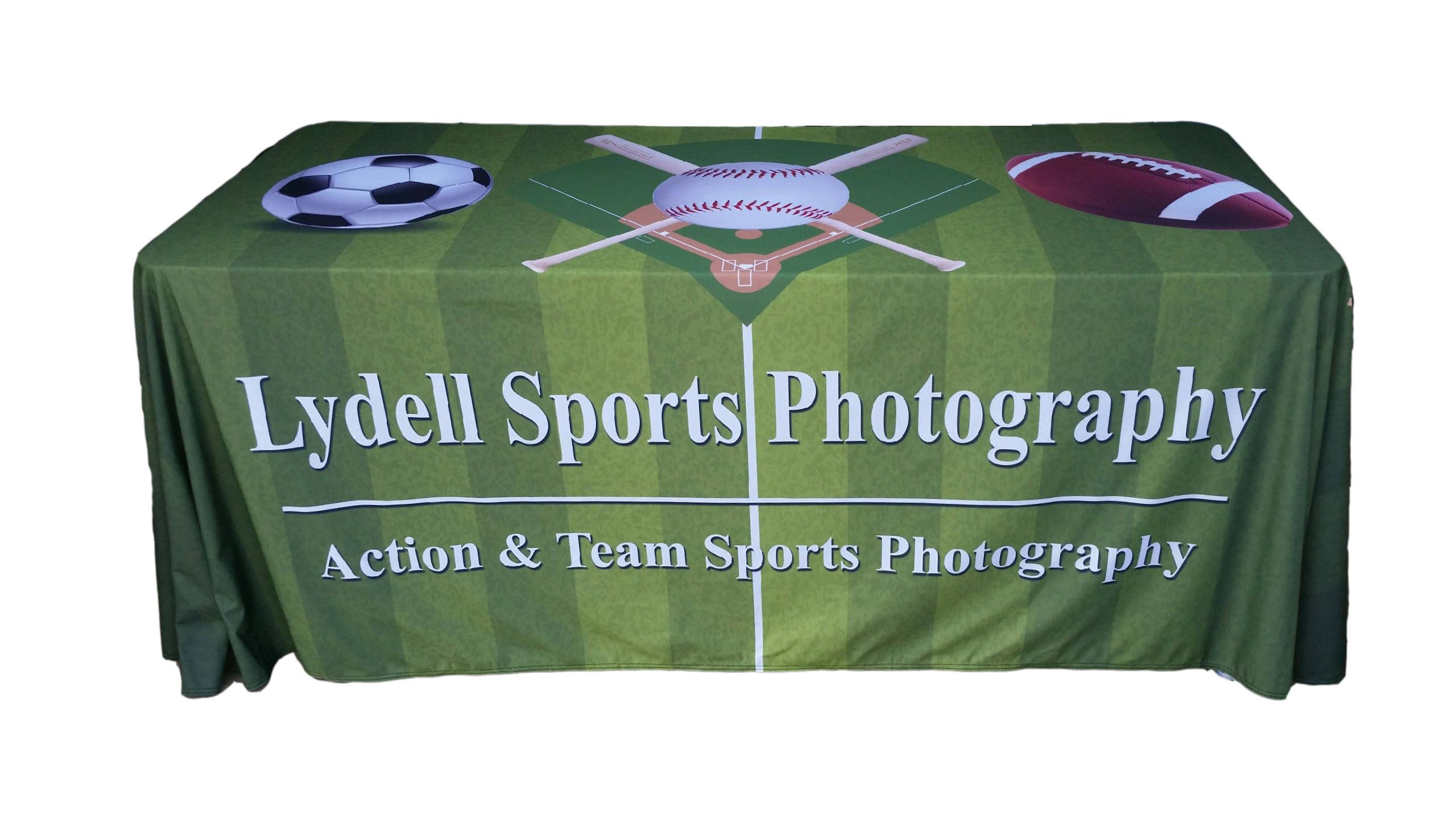 Custom table cloth 4 sided for parties job fairs expos or Etsy