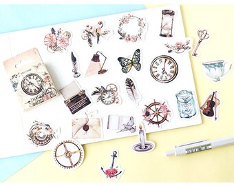 sticker vintage etsy