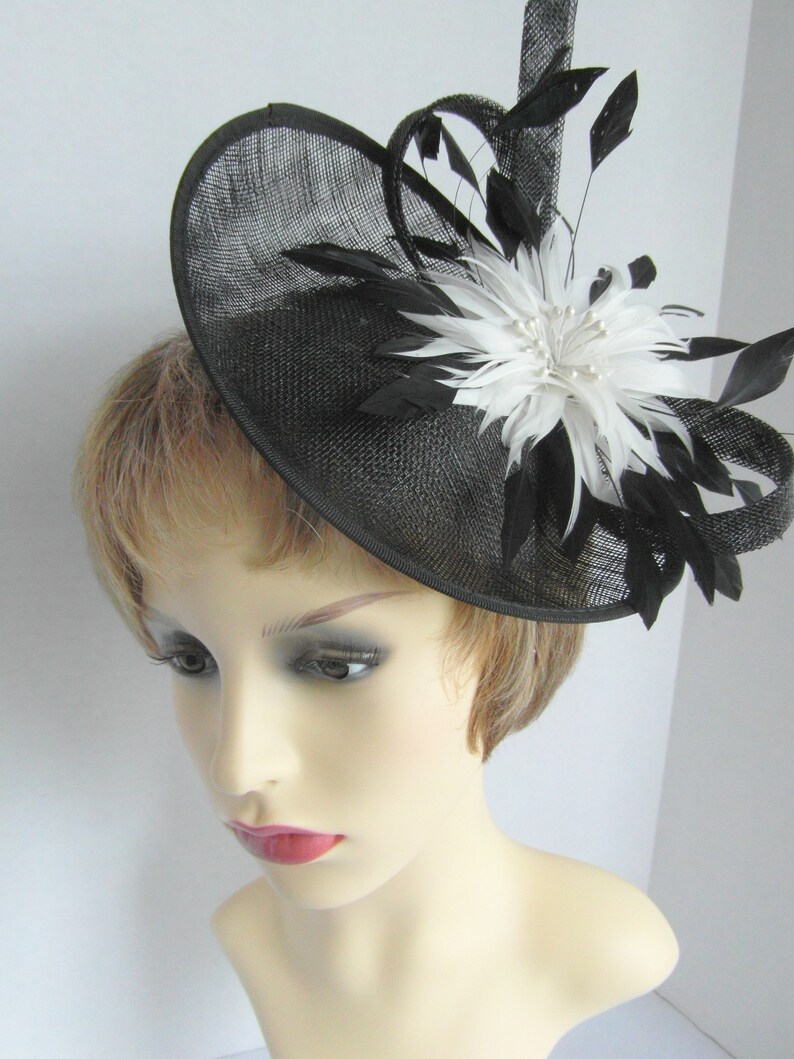 Women S Special Occasion Fascinators And Headpieces New Black