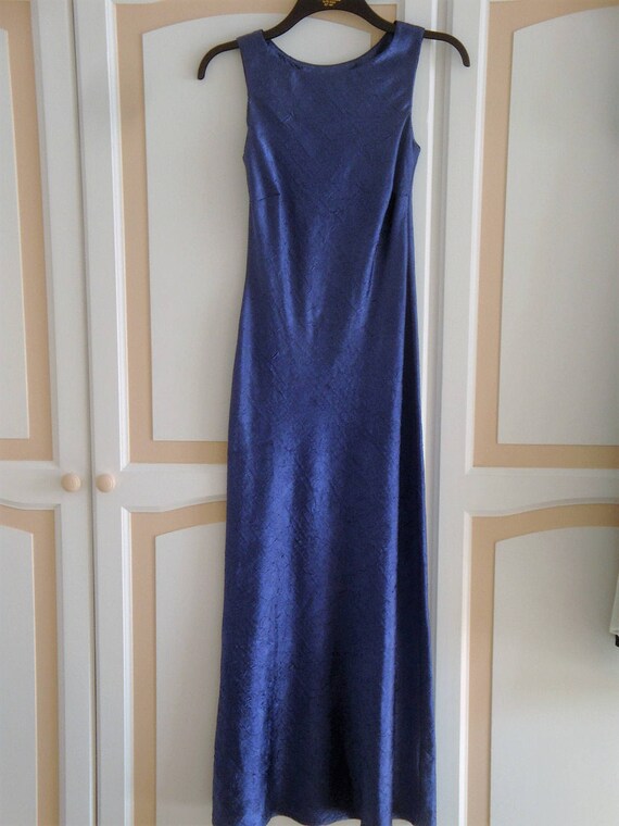 monsoon royal blue dress