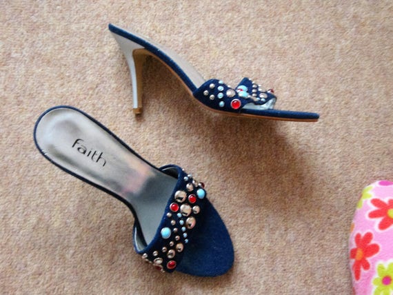 faith blue shoes