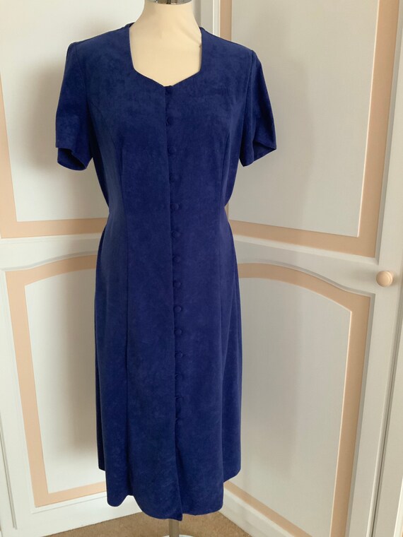 cobalt blue dress size 16