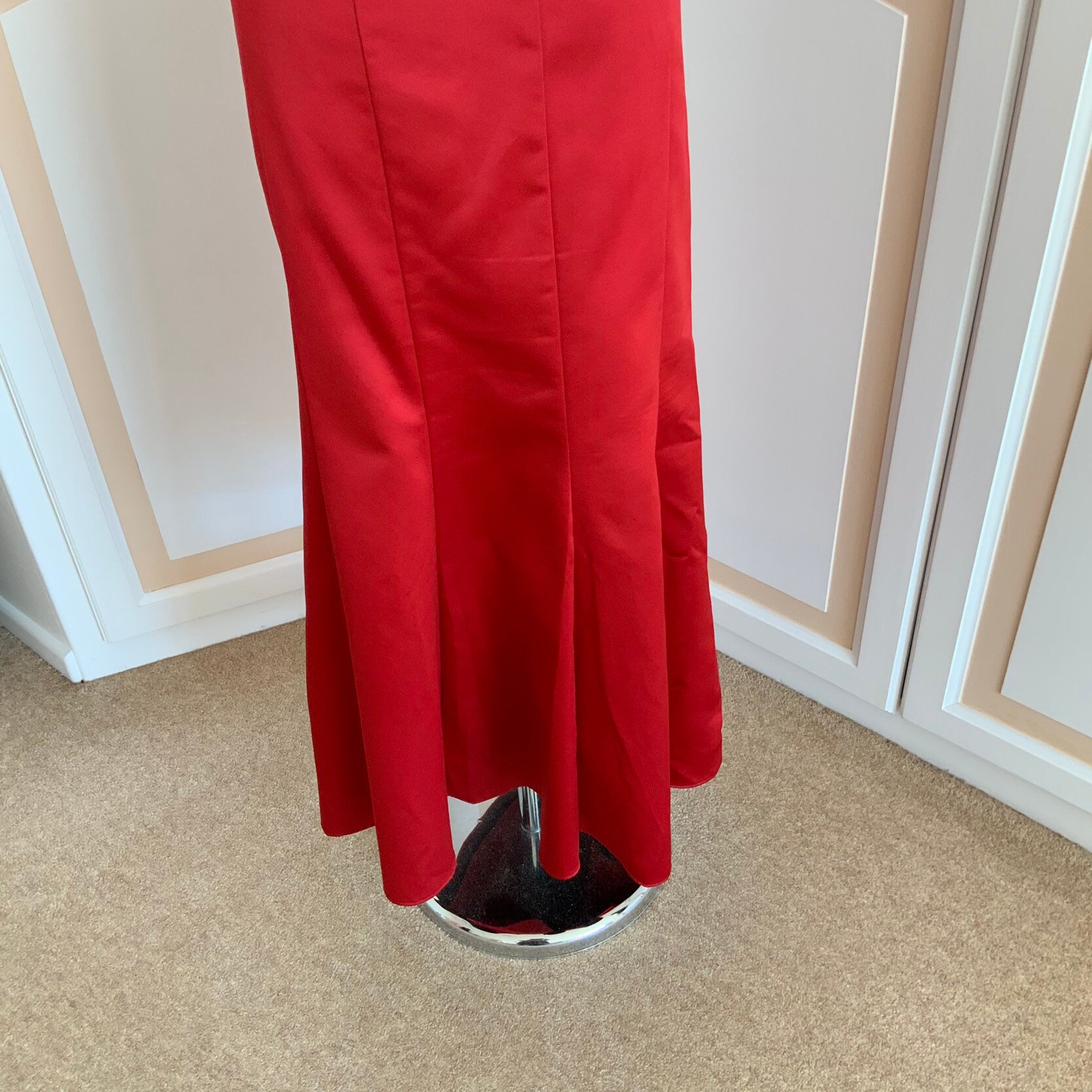 Debut Debenhams Red Evening Skirt size 14 Etsy