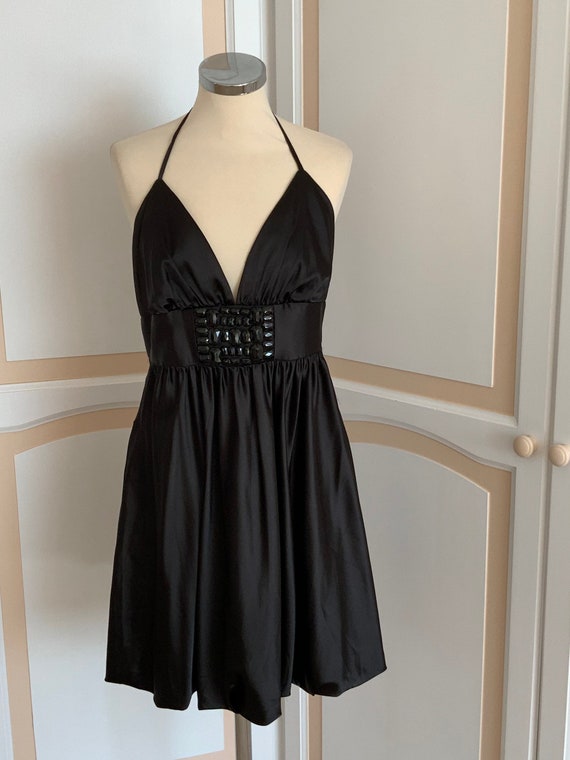Betsy & Adam Gorgeous  Black Dress size 13 - image 3