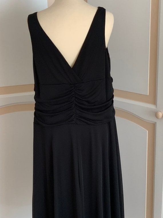black party dress size 20