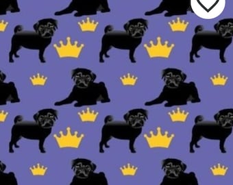 Black Pugs Dog Show Lead Organizer - Show Lead Holder - Zipper Pockets - Travel Organizer