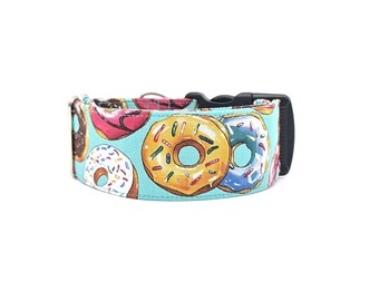 Vibrant Donuts With Sprinkles Dog Collar