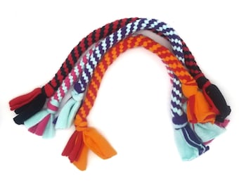 Braided Fleece Dog Tug Toys