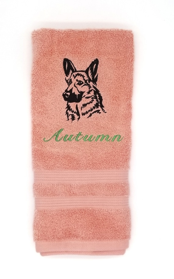 Embroidered Dog Hand Towels Dog Drool Rag Dog Show Trophy Personalized Embroidered Towel Pet Lover s Gift Dog Mom Gift Etsy Ireland