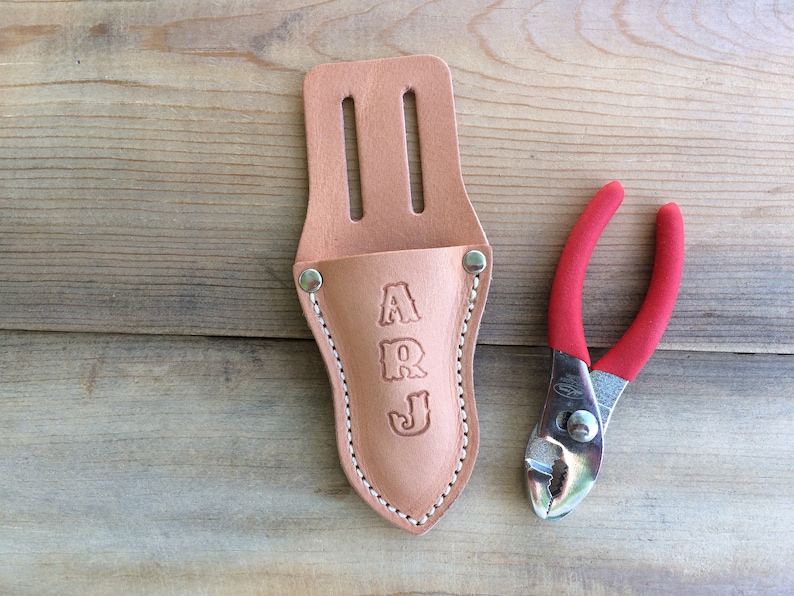 Personalized Kids Leather Plier Holster Holder - Leather Plier Holster Personalized Kids Leather Plier Holster Holder - Leather Plier Holster