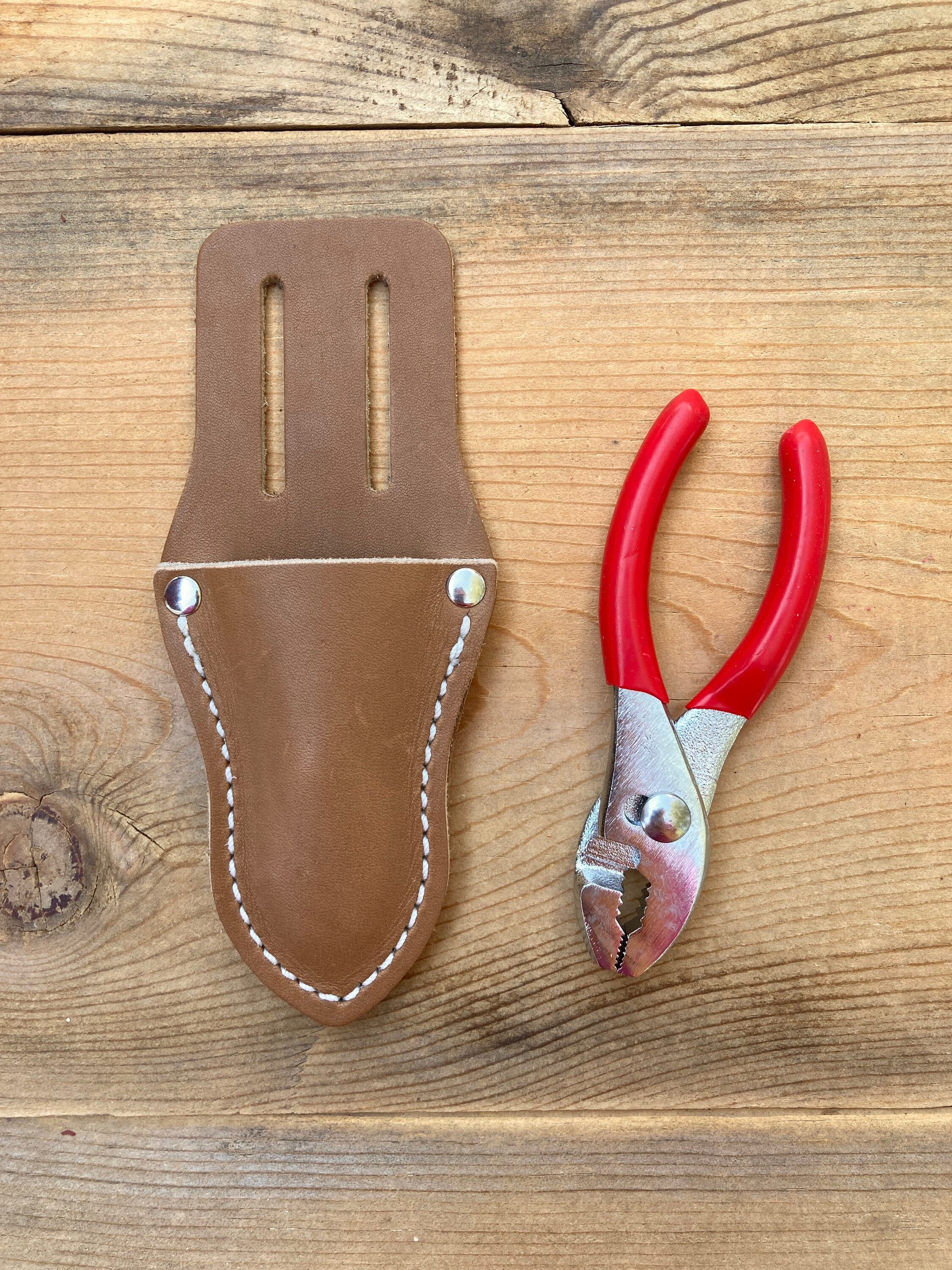 Kids Leather 4 Plier Holster Leather Plier Holder With Child Etsy