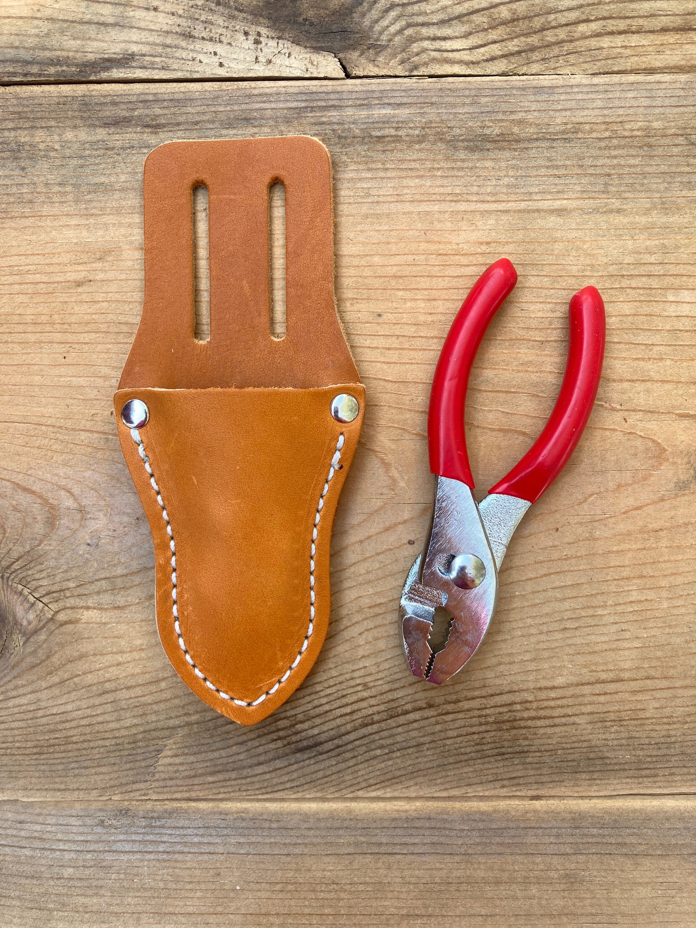 Kids Leather 4 Plier Holster Leather Plier Holder With Child Etsy