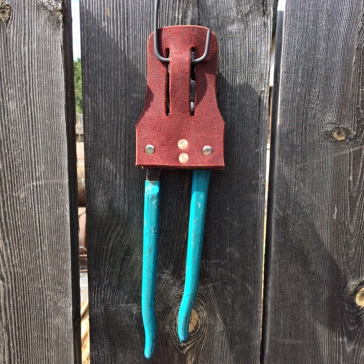 Channel lock clearance belt holder